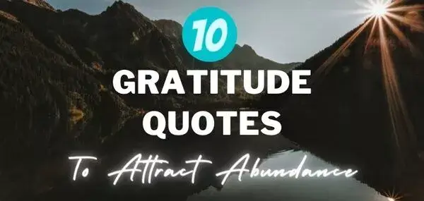 Top 10 Gratitude Quotes